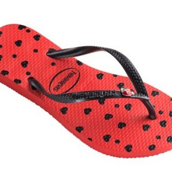 Havaianas Slim Bugs strawberry Flip Flop - Picture 3 of 6
